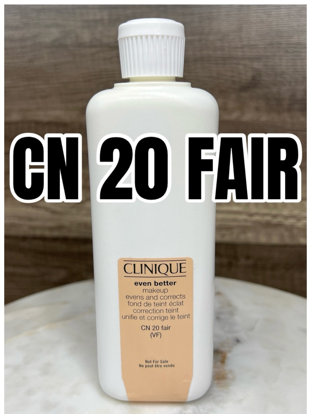 Clinique Even Better Makeup Evens and Corrects Foundation CN 20 Fair -JUMBO SIZE
